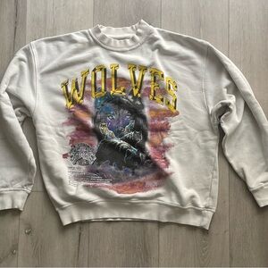 Darc Sport “Wolves” Crewneck – Clean & Classic 🐺 - Size Large